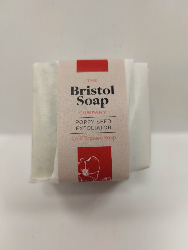 Poppy Seed Exfoliator Soap by The Bristol Soap Company